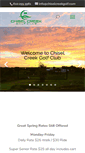 Mobile Screenshot of chiselcreekgolf.com